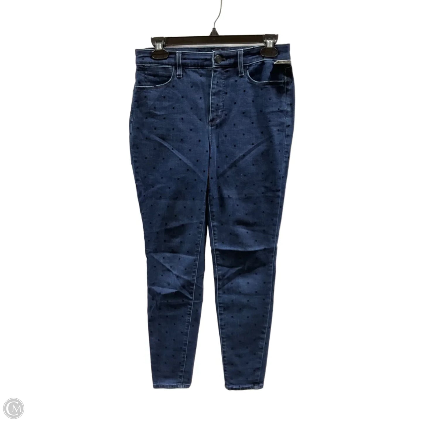 Jeans Jeggings By Talbots In Black & Blue, Size: 4