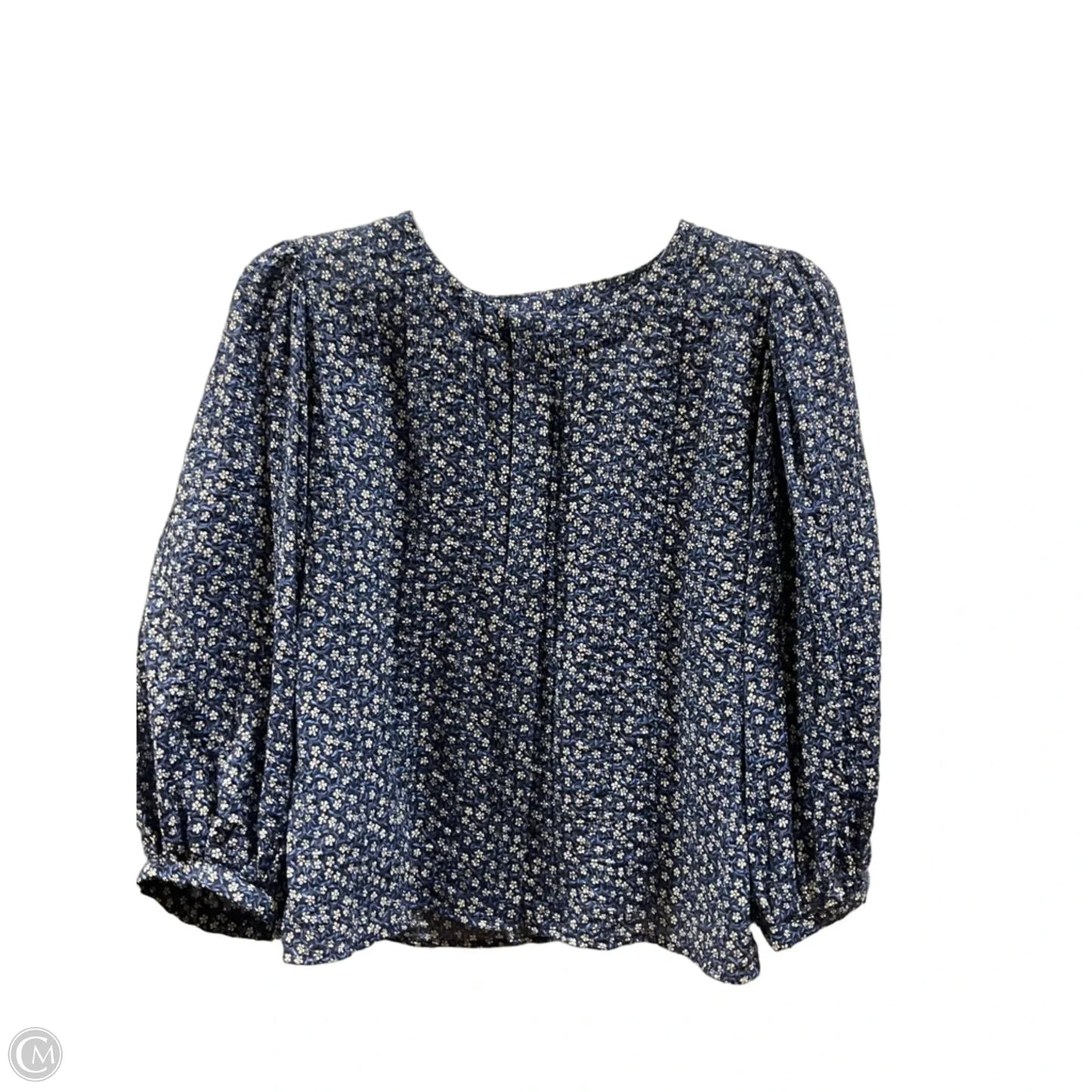 Top Short Sleeve By Loft In Floral Print, Size: S
