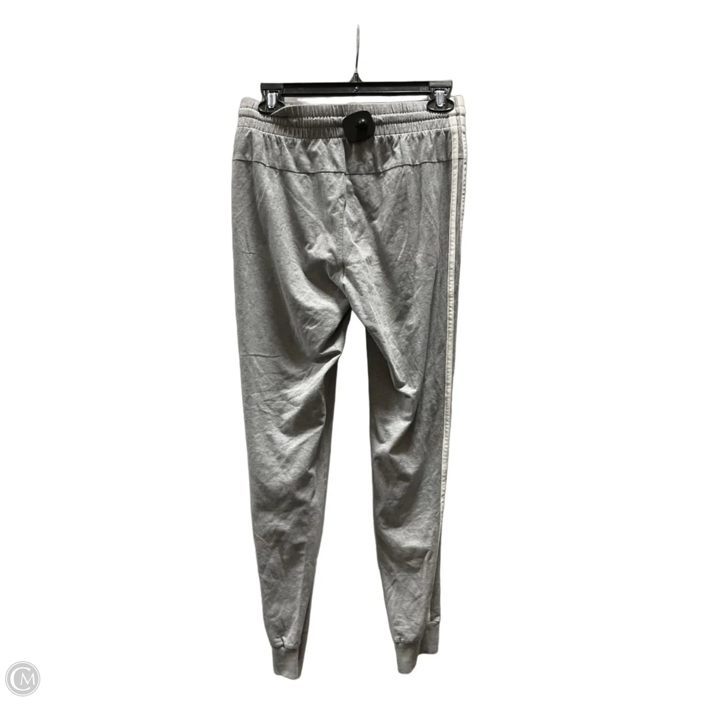 Athletic Pants By Adidas In Grey, Size: S