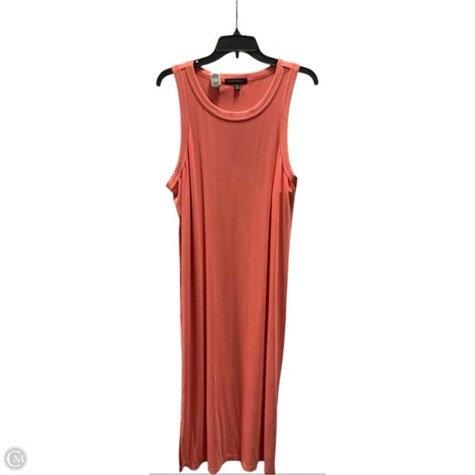 Dress Casual Maxi By Banana Republic In Orange, Size: Xl
