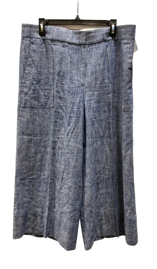 Pants Wide Leg By Ann Taylor In Blue, Size: 14