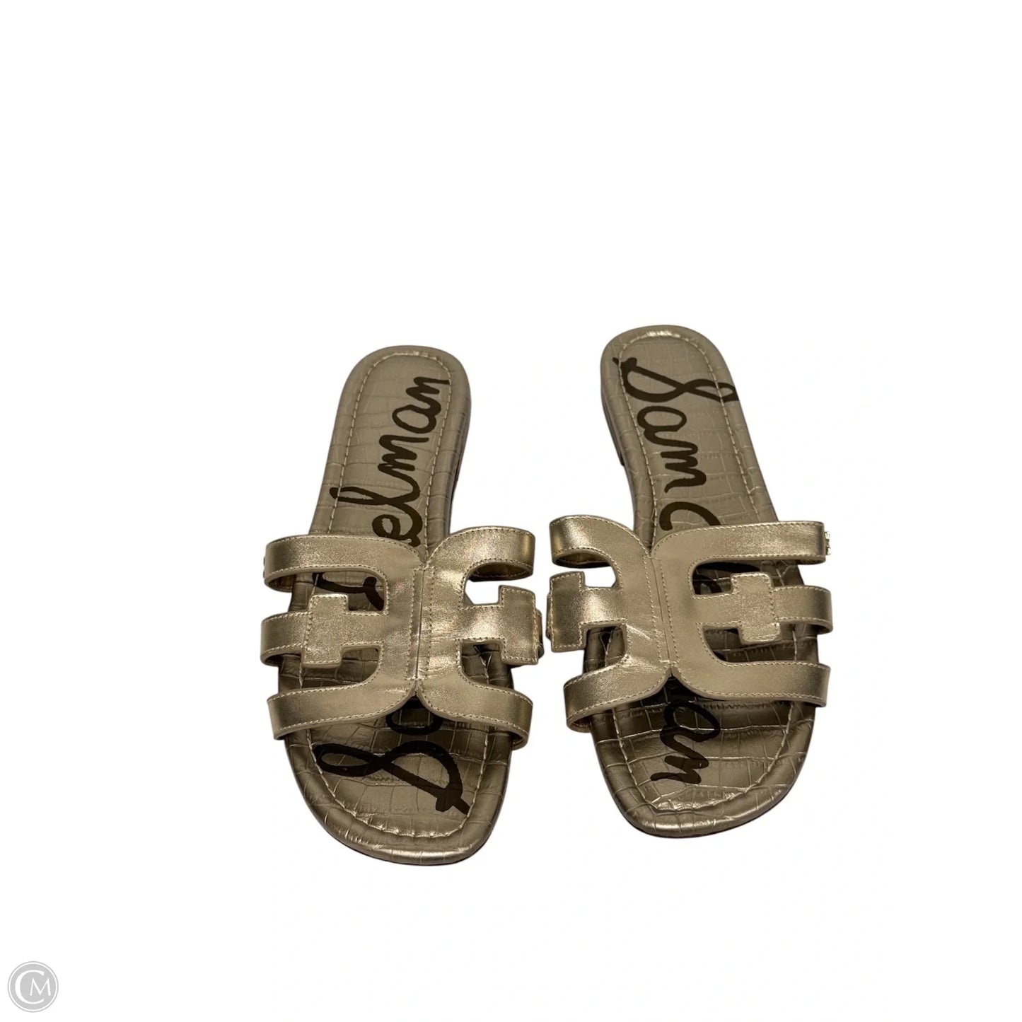 Sandals Flats By Sam Edelman In Gold, Size: 9