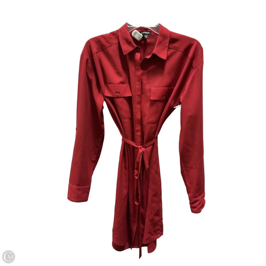 Dress Casual Midi By Express In Red, Size: S