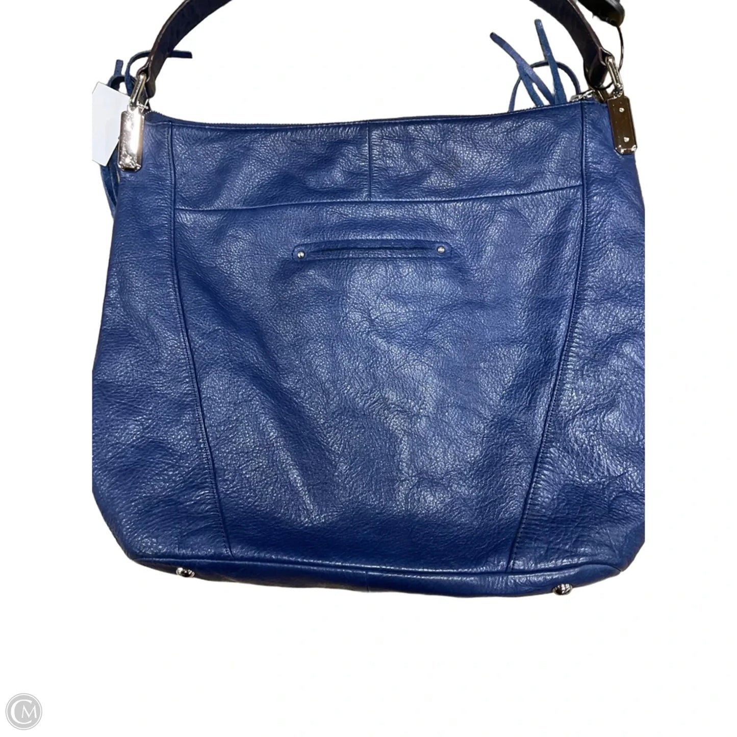 Handbag Leather By B. Makowsky, Size: Medium