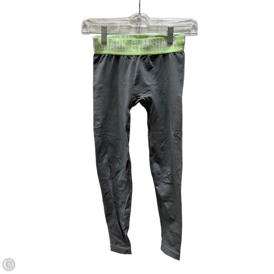 Athletic Leggings By Gym Shark In Grey, Size: Xs