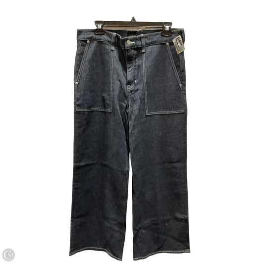 Jeans Wide Leg By J. Crew In Blue Denim, Size: 6