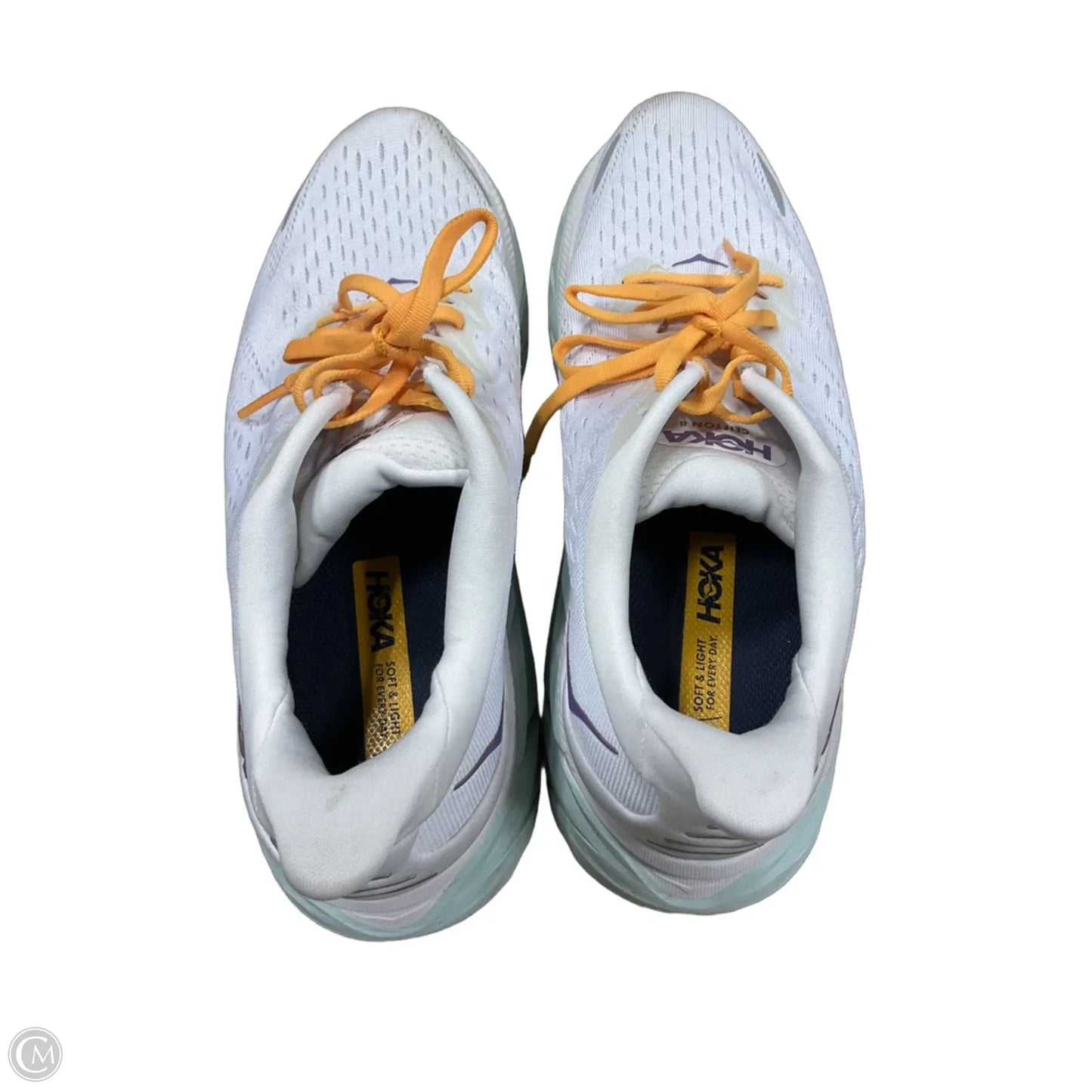 Shoes Athletic By Hoka In White, Size: 10.5