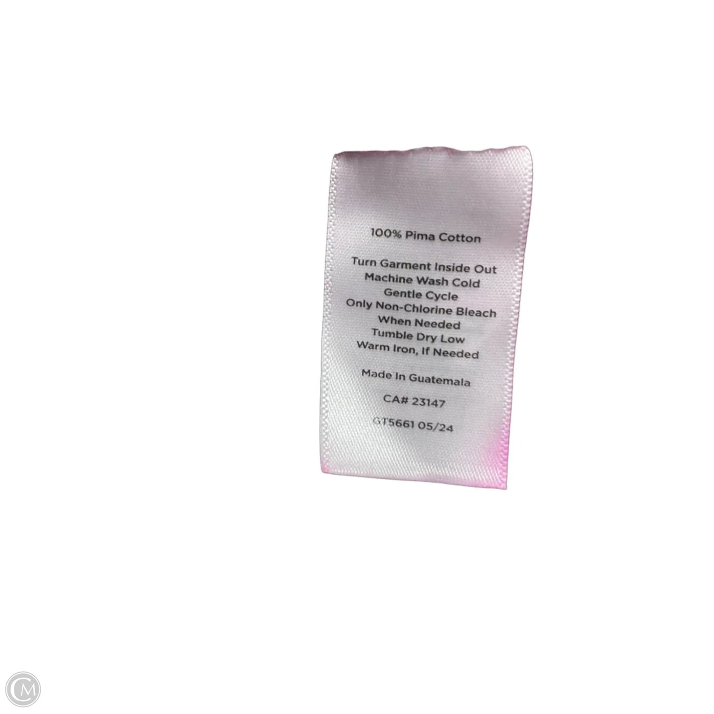 Top Long Sleeve Basic By Talbots In Pink, Size: Lp