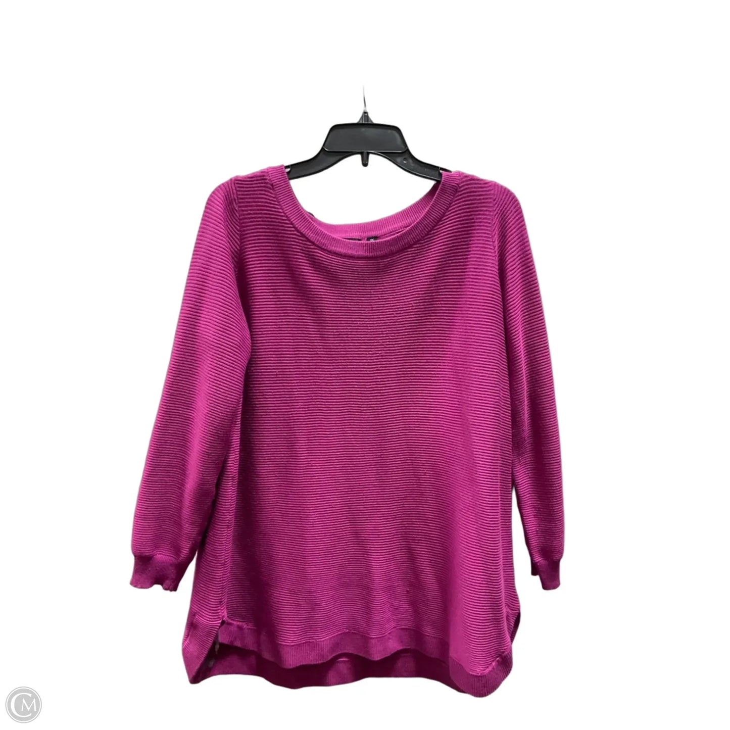 Top Long Sleeve By Cyrus In Pink, Size: 1x