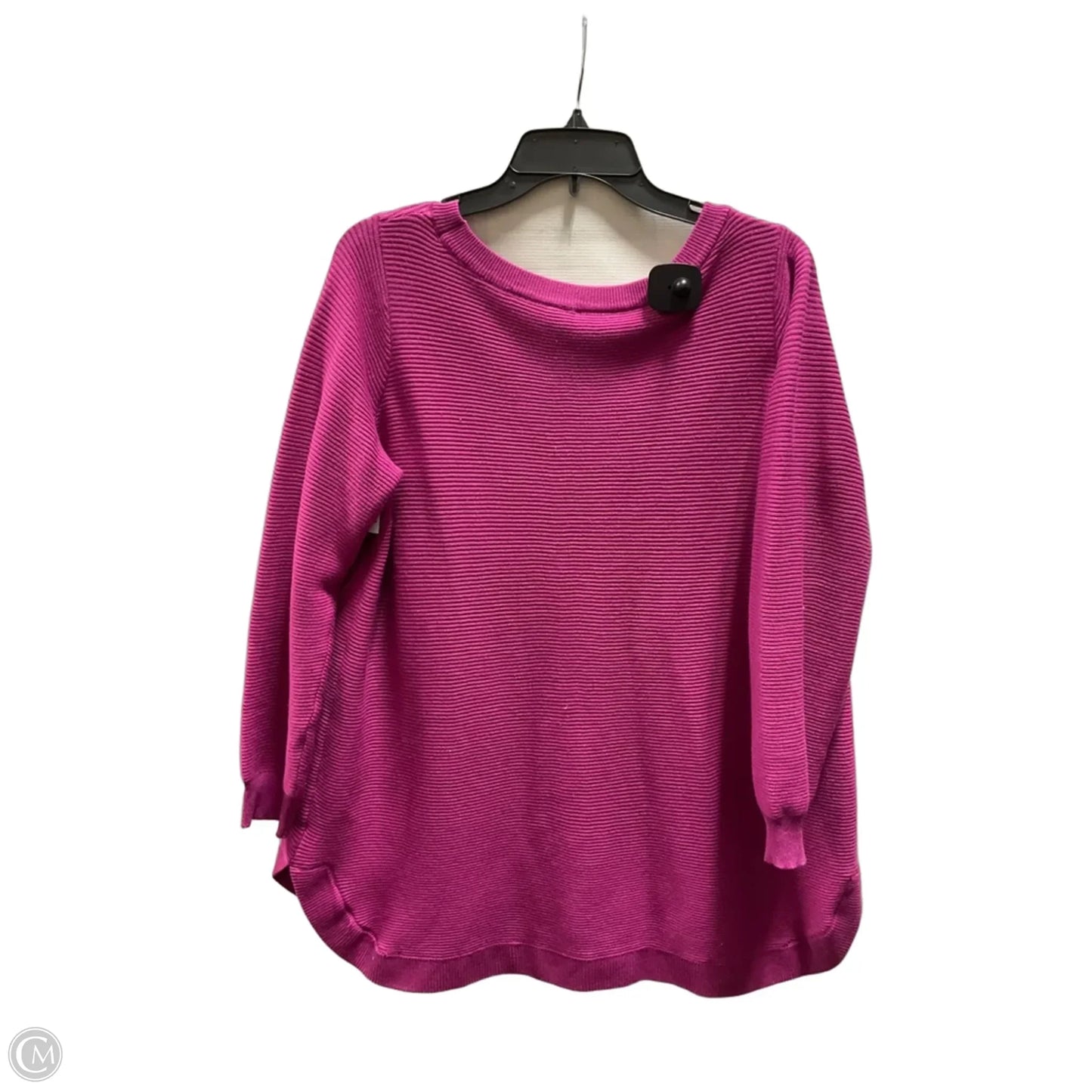 Top Long Sleeve By Cyrus In Pink, Size: 1x