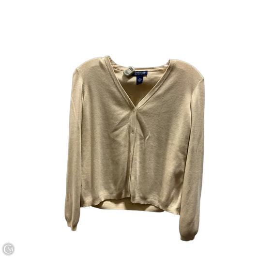 Cardigan By Ann Taylor In Beige, Size: M