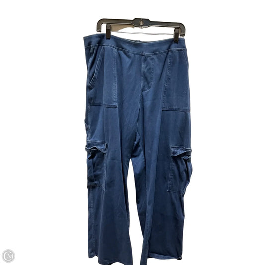 Jeans Wide Leg By Halara In Blue Denim, Size: 3x