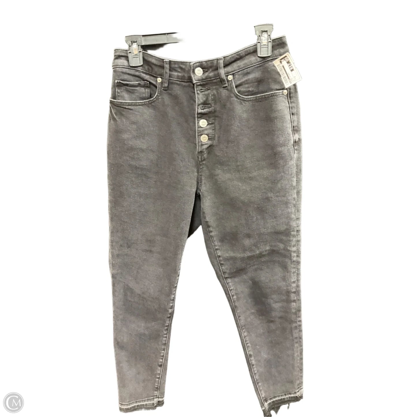 Jeans Skinny By Loft In Black, Size: 8