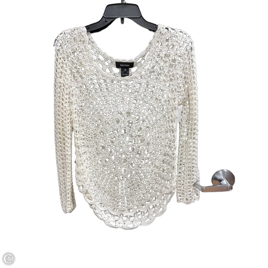 Sweater By Karen Kane In Cream, Size: Xs