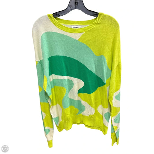 Sweater By Clothes Mentor In Green, Size: Xxl
