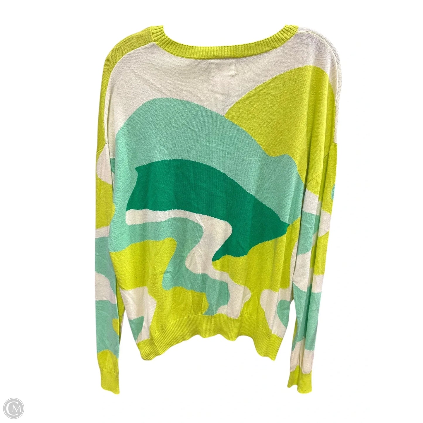 Sweater By Clothes Mentor In Green, Size: Xxl