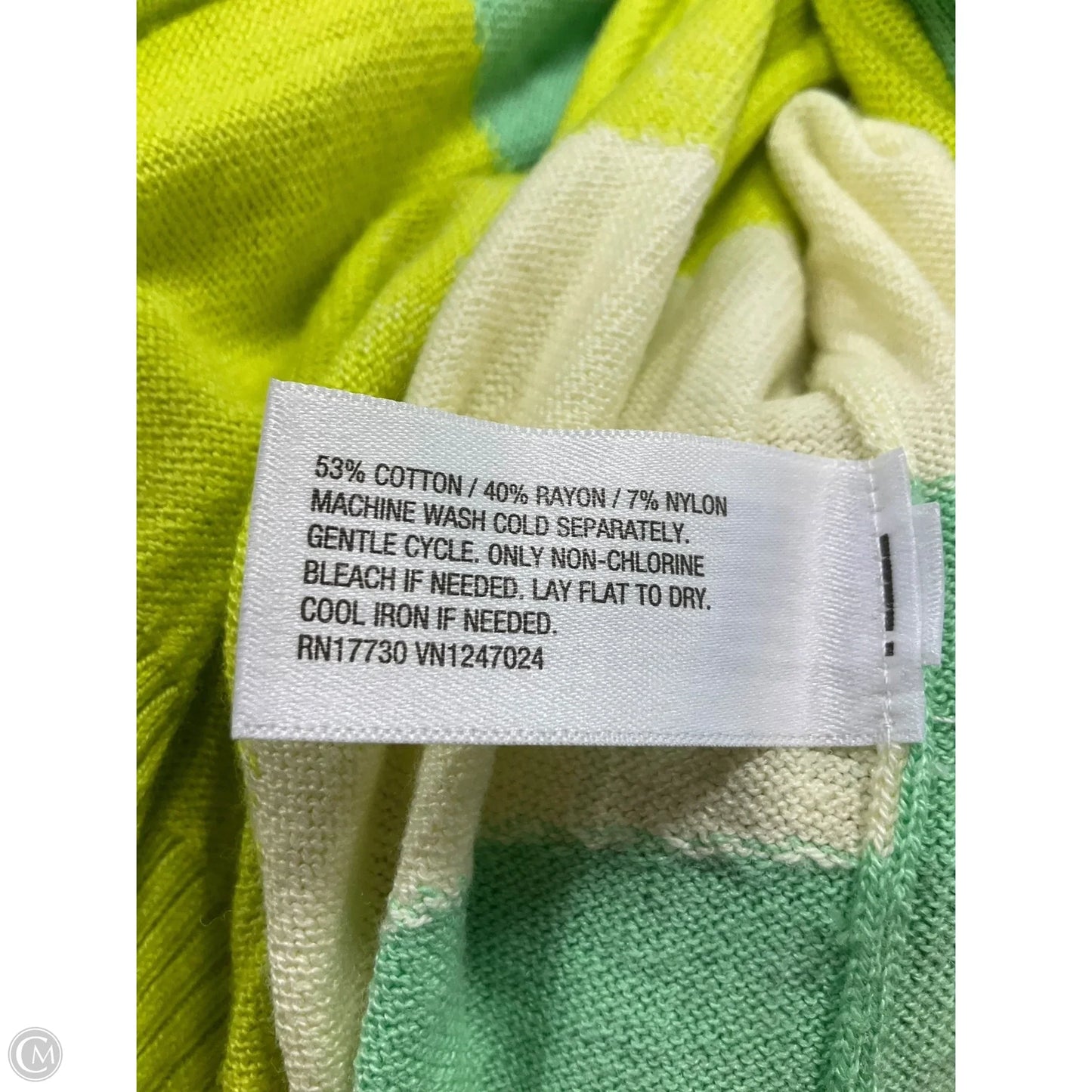 Sweater By Clothes Mentor In Green, Size: Xxl