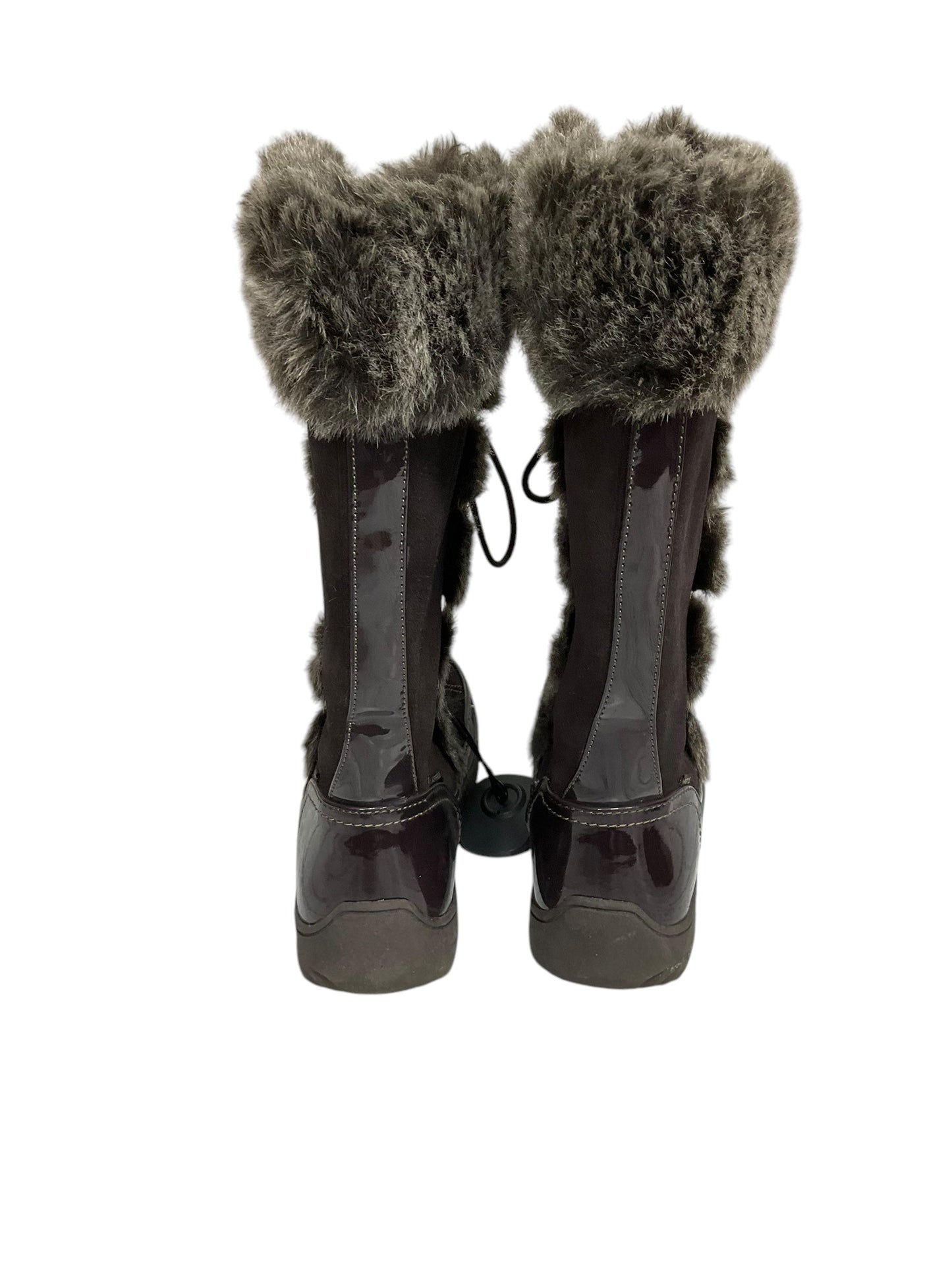 Boots Snow By Sporto In Brown, Size: 8.5