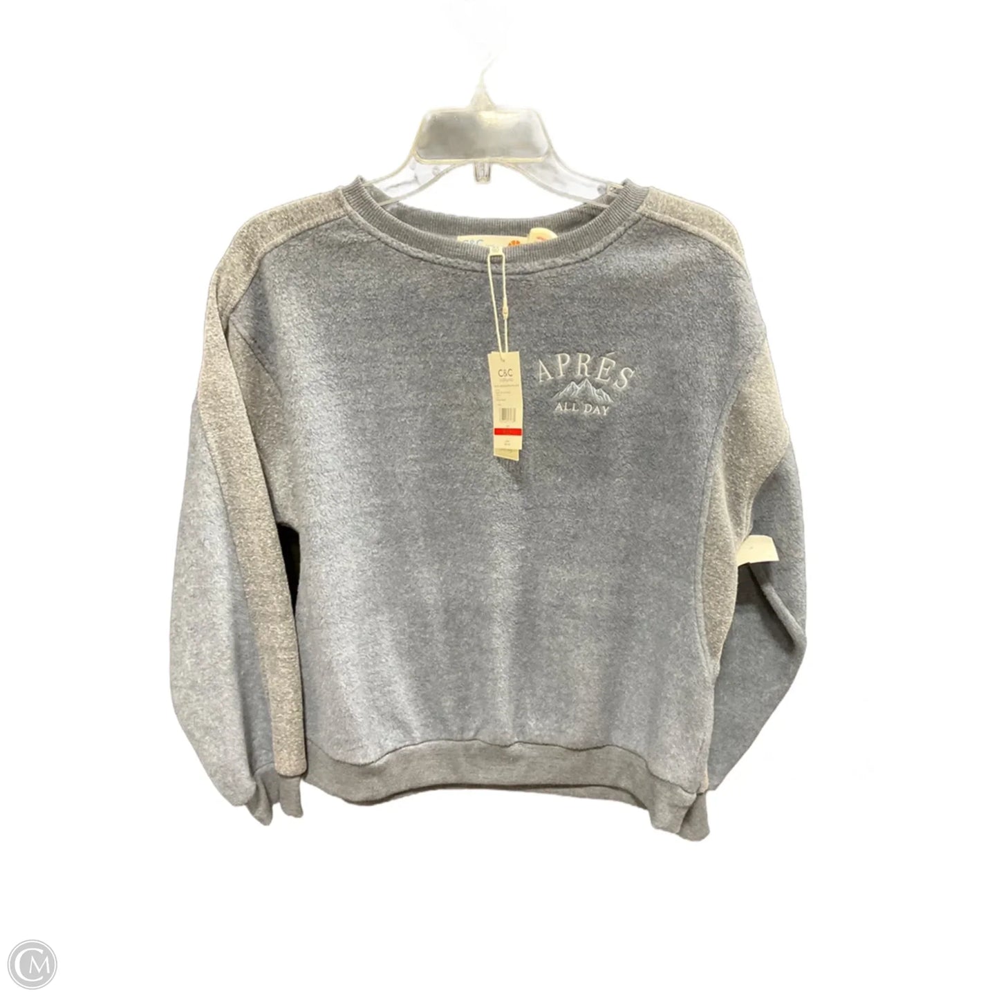 Sweatshirt Crewneck By C And C In Blue, Size: Xs