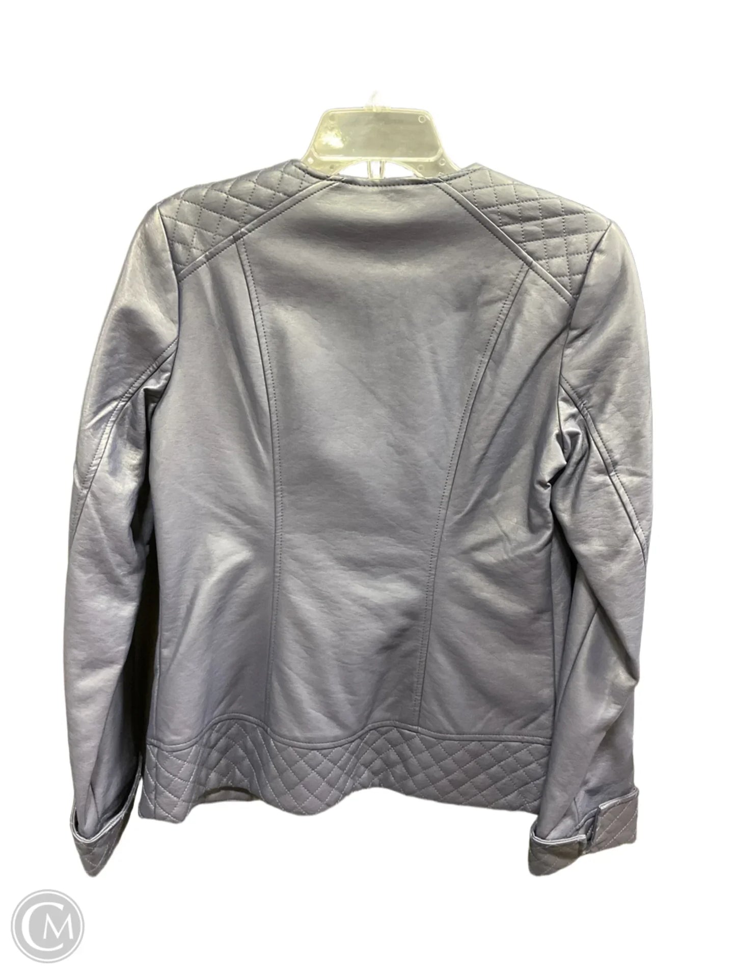 Jacket Puffer & Quilted By Denim And Company In Navy, Size: Xs