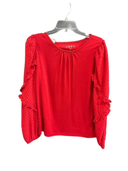Top Long Sleeve By Loft  Size: M