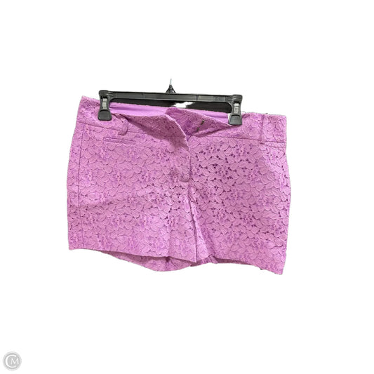 Shorts By Loft In Purple, Size: 6