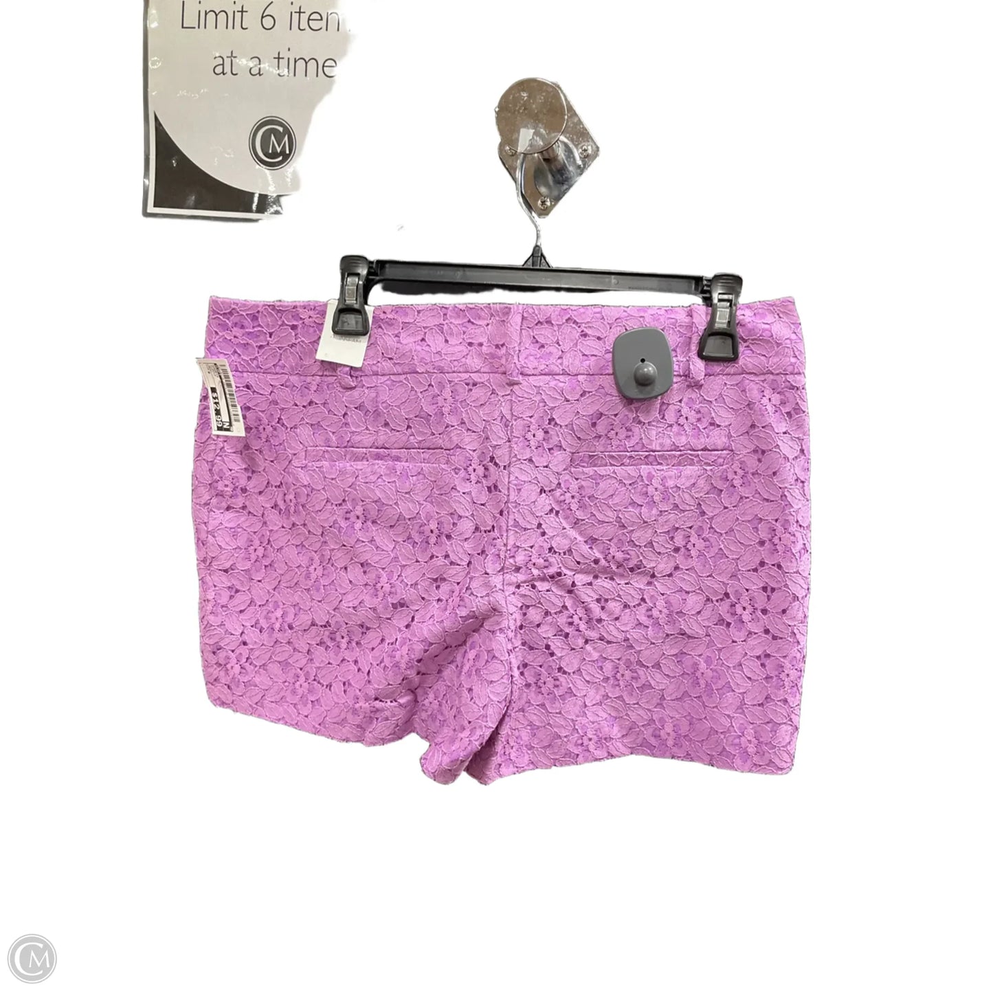 Shorts By Loft In Purple, Size: 6