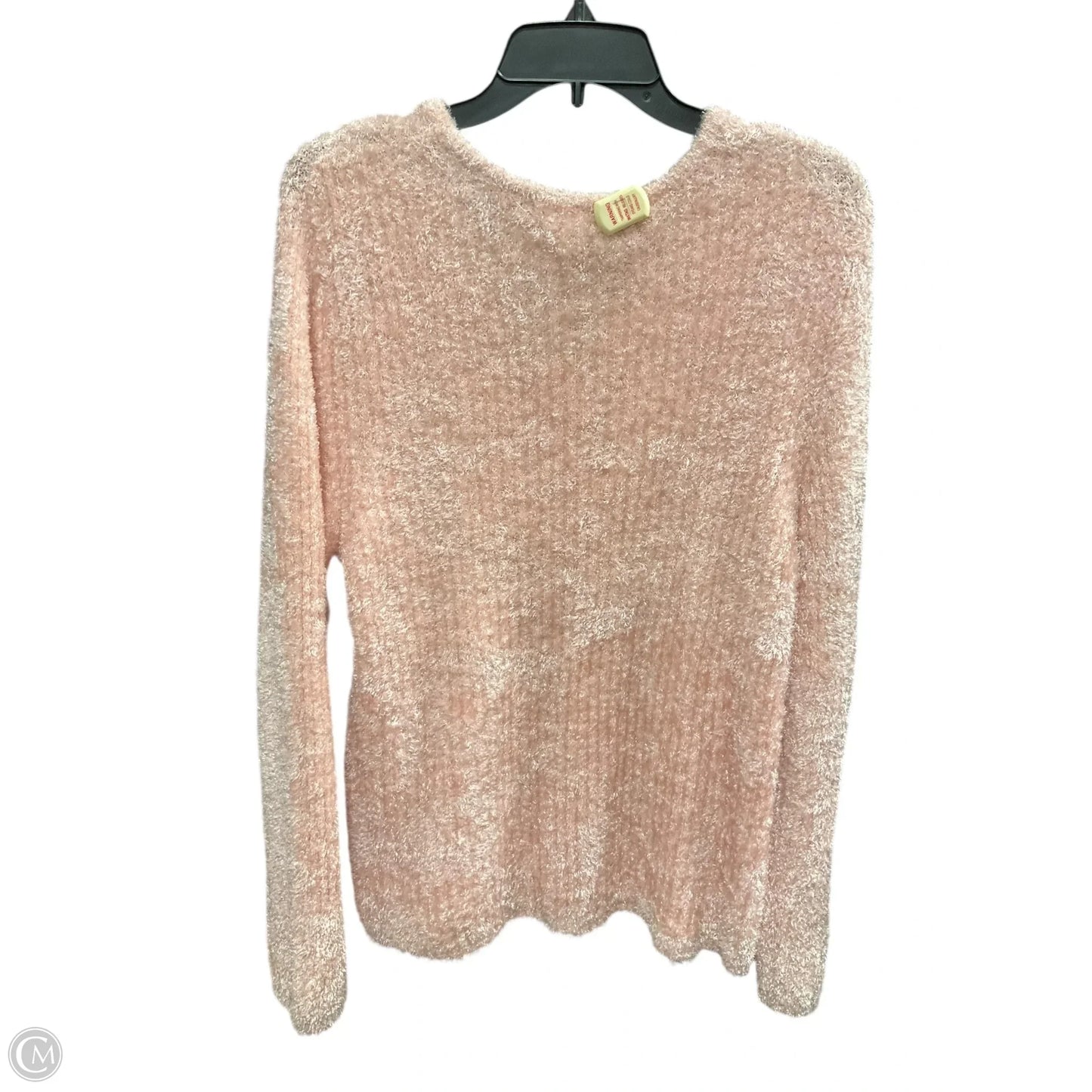 Sweater By Chaus In Pink, Size: Xl