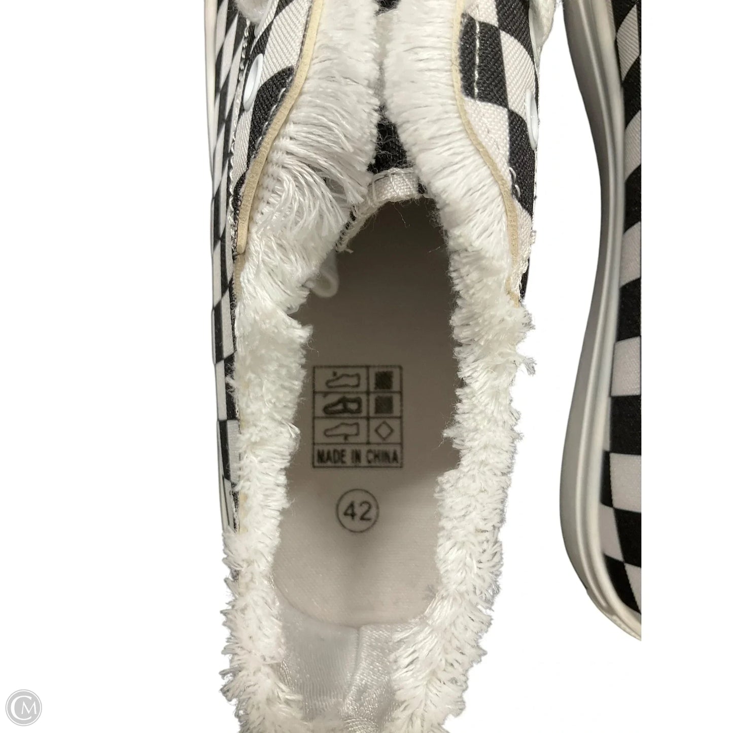 Shoes Athletic By Clothes Mentor In Checkered Pattern, Size: 11