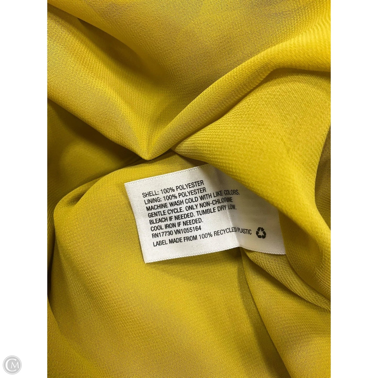 Top Cami By A New Day In Yellow, Size: L