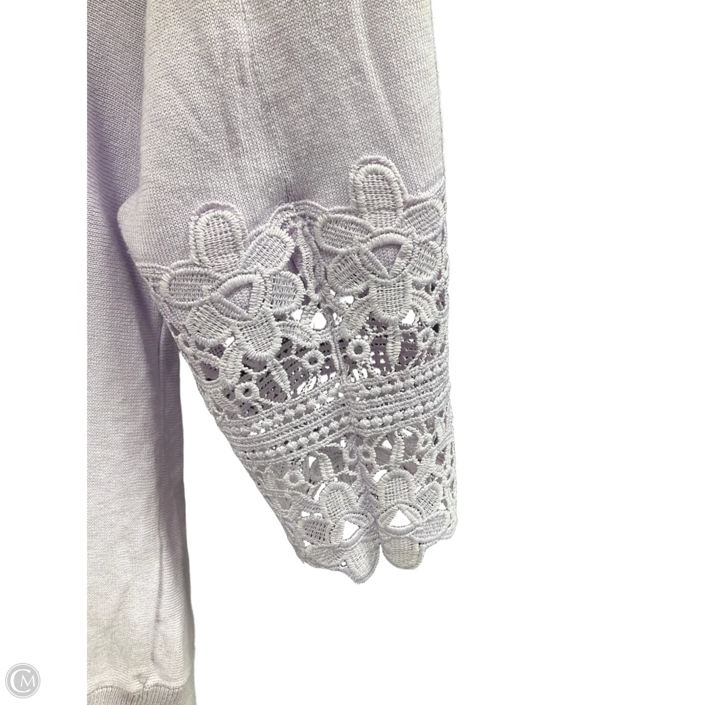 Top Long Sleeve By Talbots In Purple, Size: S