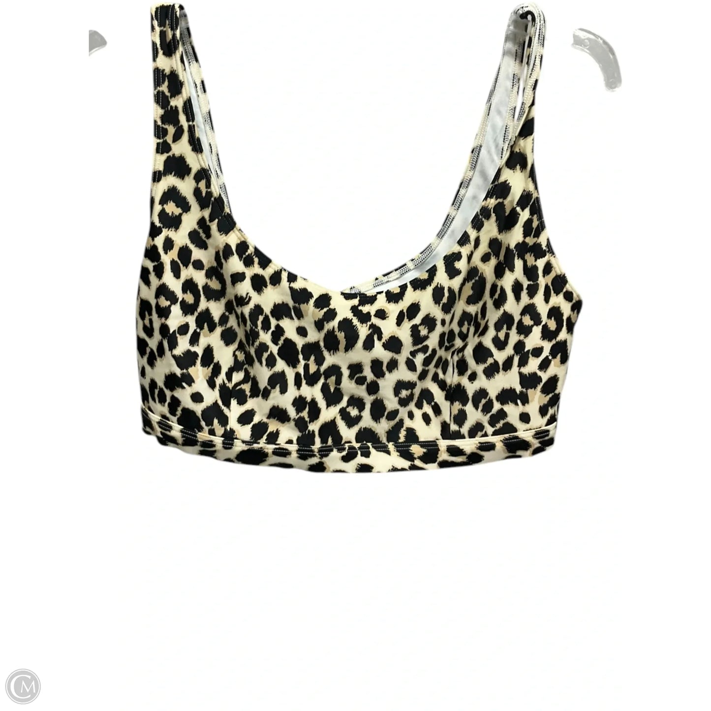 Swimsuit Top By Old Navy In Leopard Print, Size: Xl