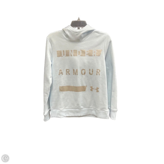 Sweatshirt Hoodie By Under Armour In Blue, Size: S