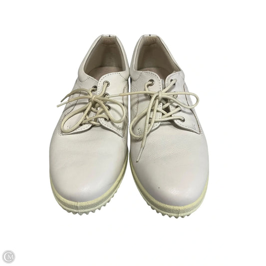 Shoes Athletic By Ecco In Cream, Size: 8.5