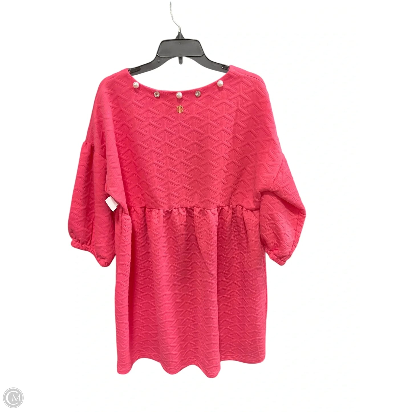 Dress Casual Midi By Simply Southern In Pink, Size: L