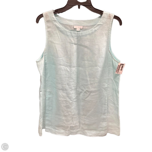 Top Sleeveless By Pure Jill In Aqua, Size: M