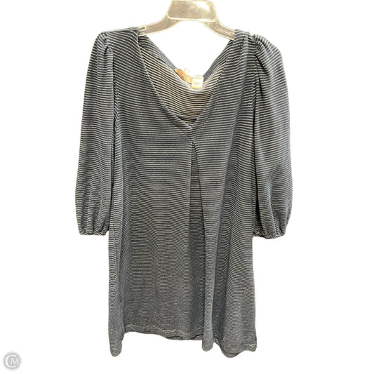 Dress Casual Midi By Loft In Blue, Size: Xl