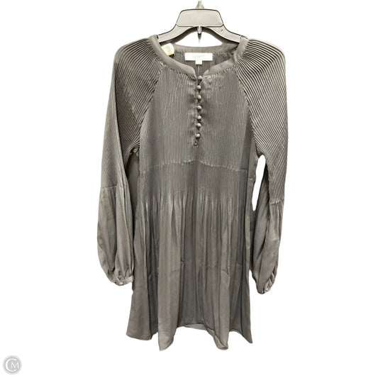 Dress Casual Midi By Loft In Black, Size: M