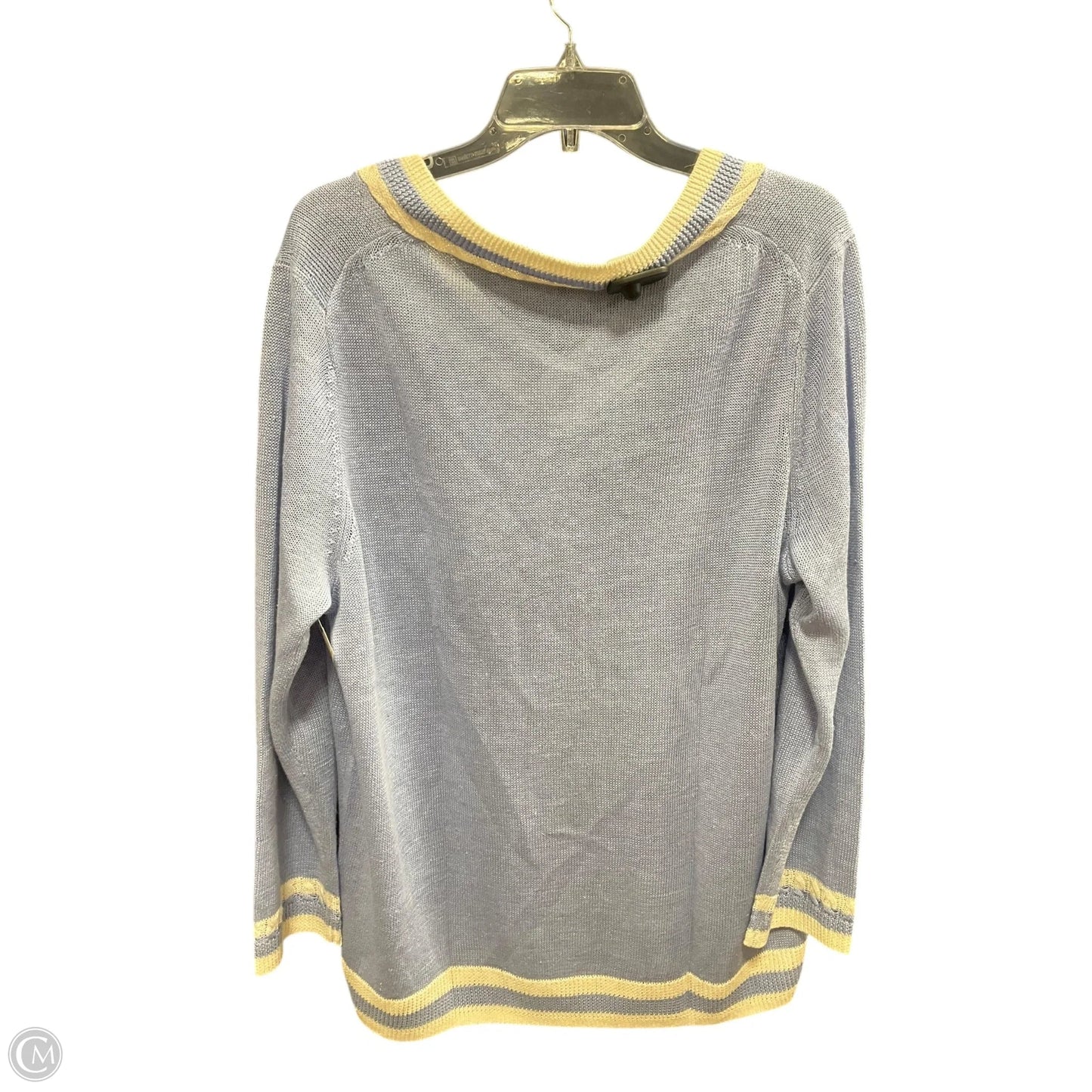 Sweater By Talbots In Blue, Size: 2x