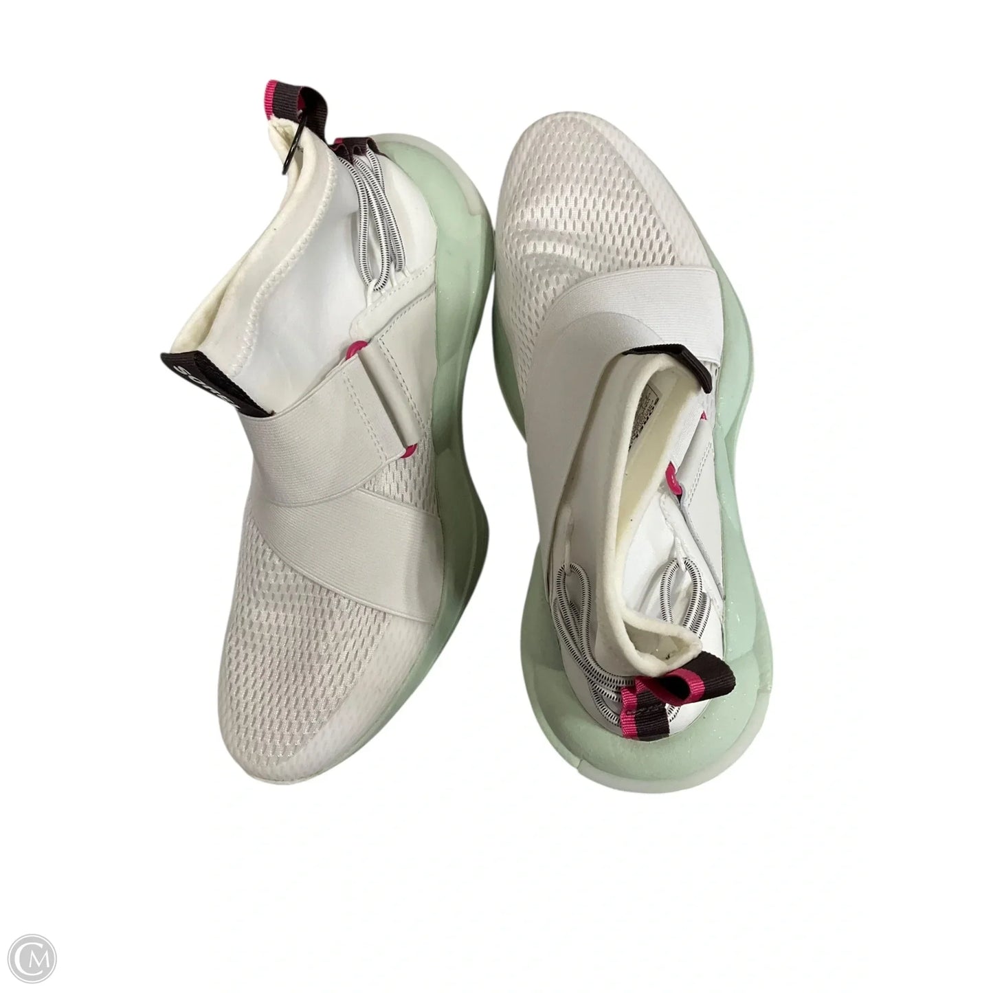 Shoes Athletic By Sorel In Green & White, Size: 9