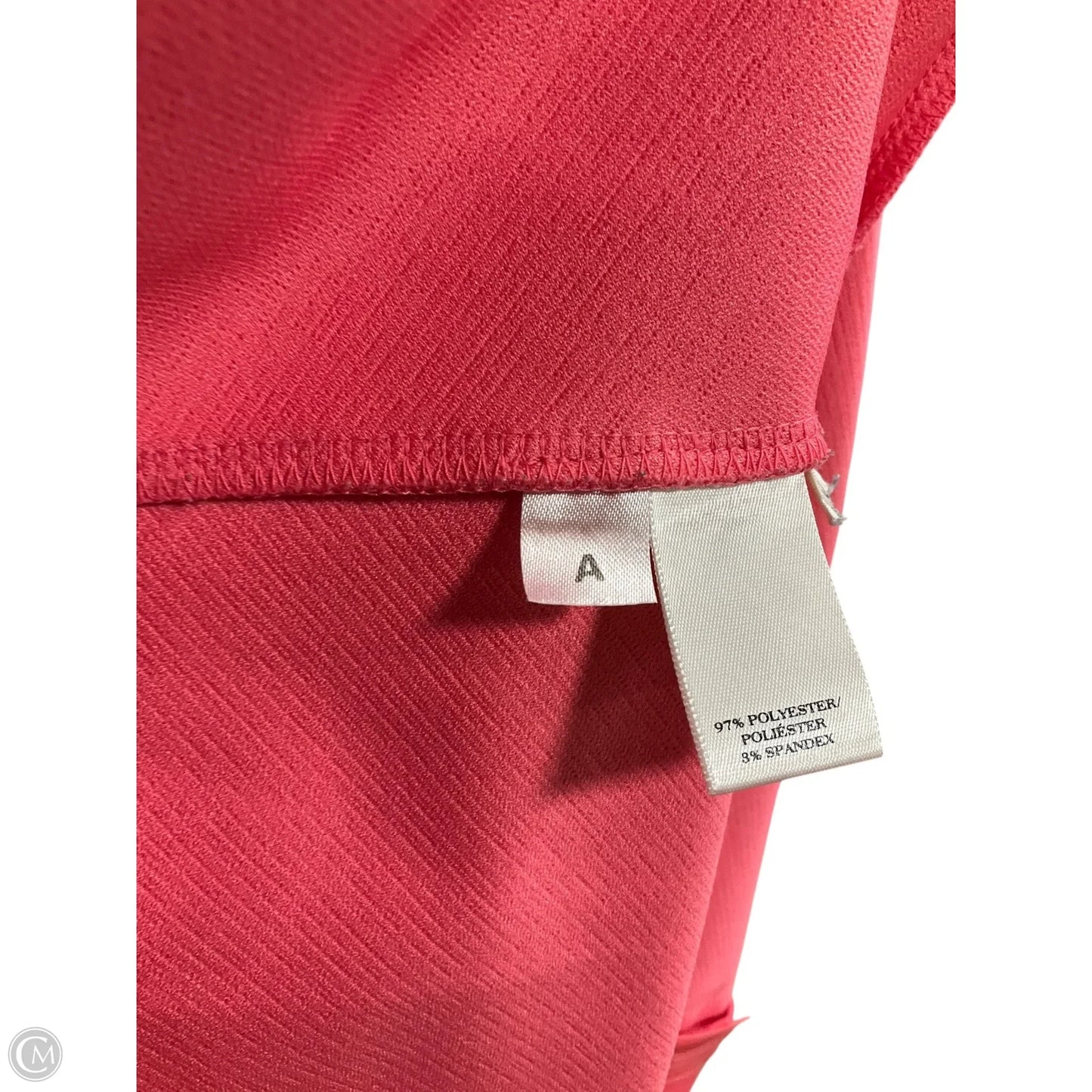 Top Sleeveless By Ann Taylor In Coral, Size: M