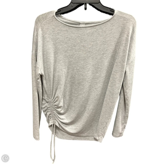 Top Long Sleeve By Lou And Grey In Grey, Size: Xs