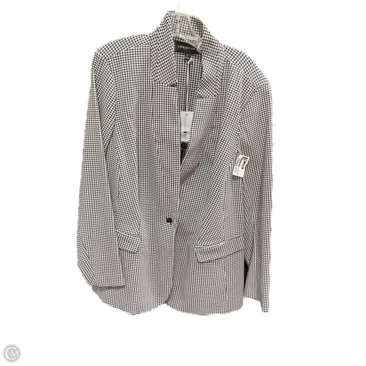 Blazer By Lane Bryant In Checkered Pattern, Size: 2x