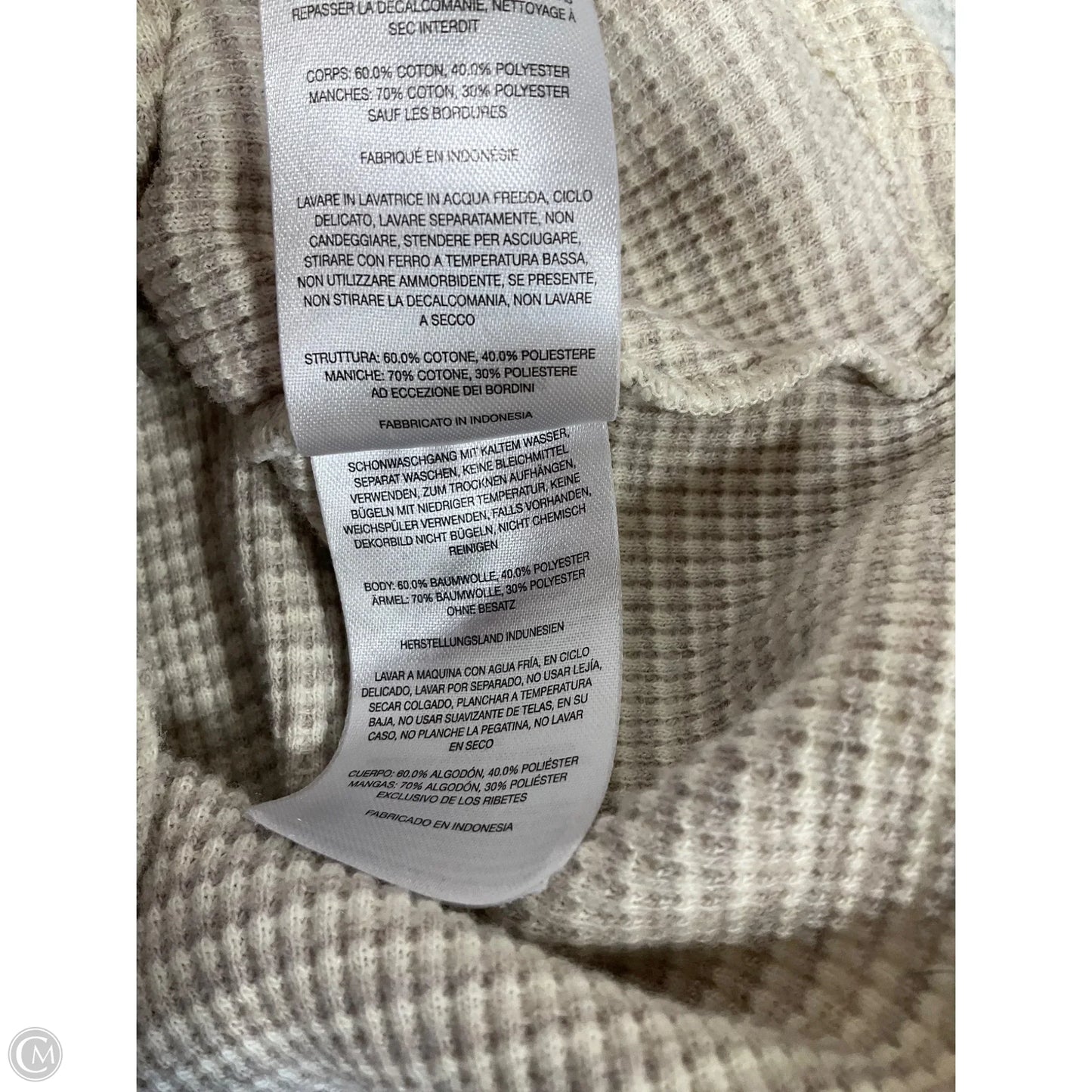 Athletic Sweatshirt Hoodie By Columbia In Beige, Size: S