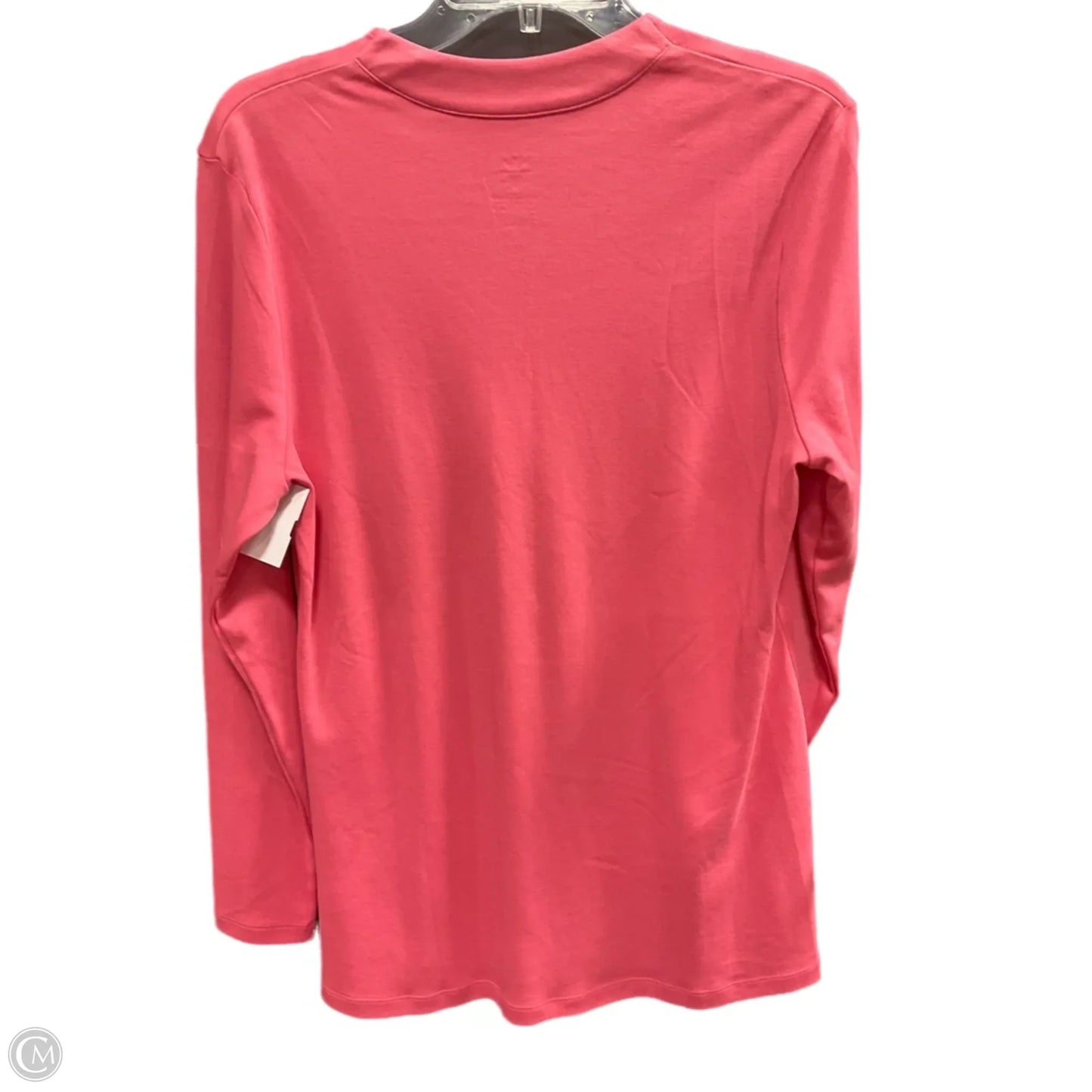 Top Long Sleeve By Isaac Mizrahi Live Qvc In Pink, Size: M