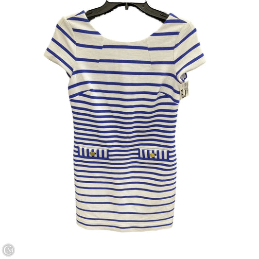 Dress Designer By Lilly Pulitzer In Blue & White, Size: Xs