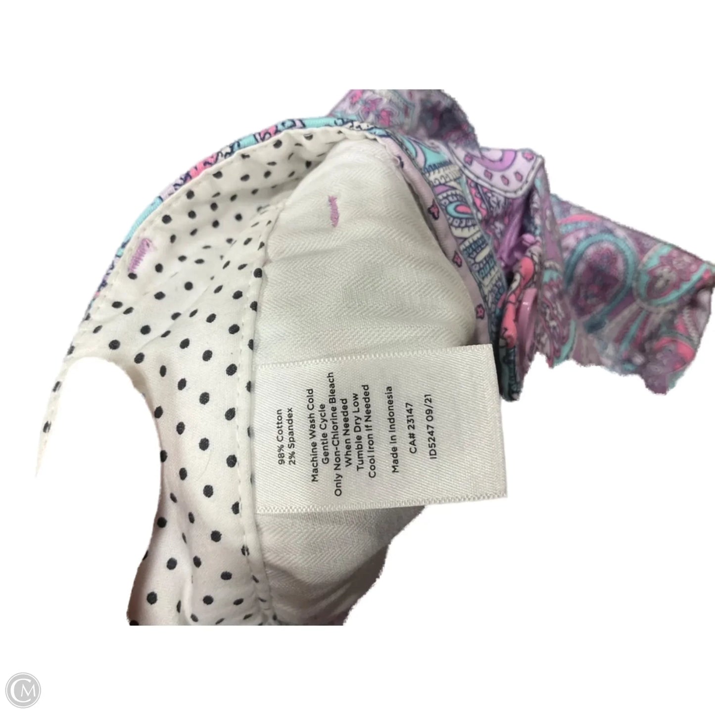 Pants Dress By Talbots In Blue & Purple, Size: 2