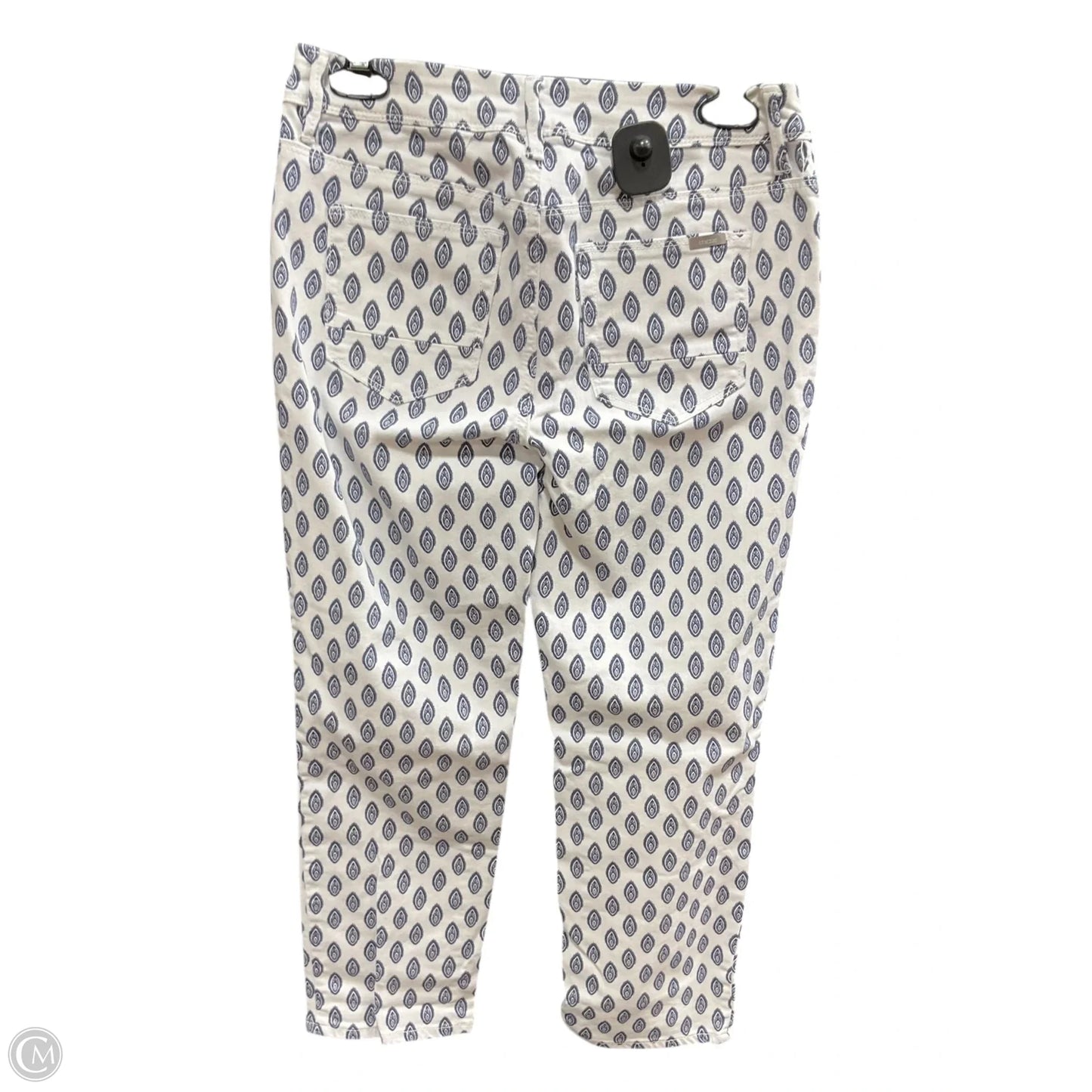 Pants Dress By Chicos In Blue & White, Size: 2