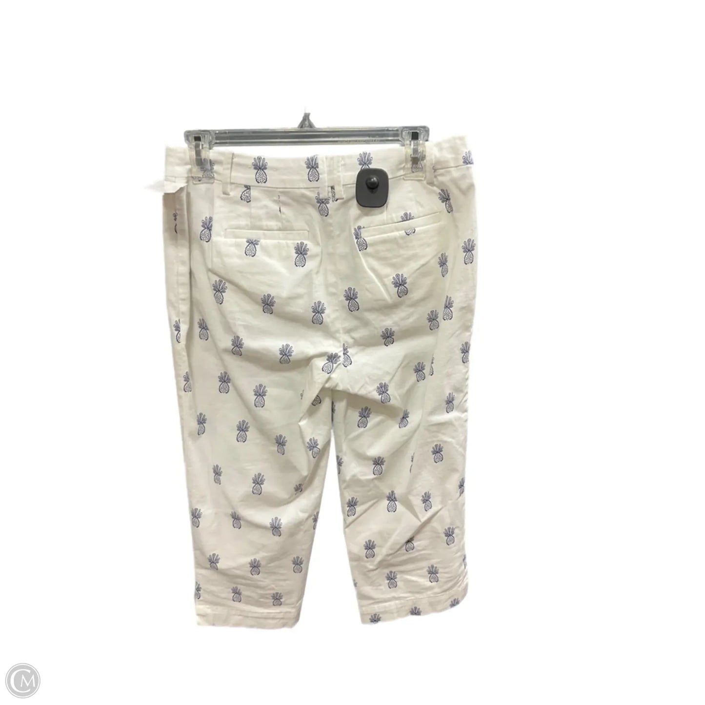 Pants Dress By Talbots In Blue & White, Size: 4