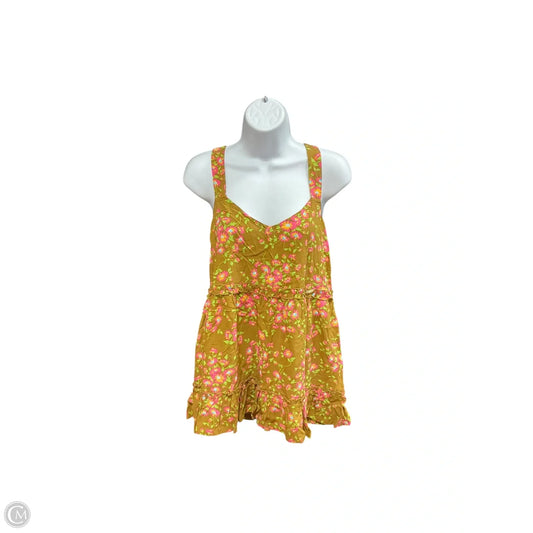 Top Sleeveless By Matilda Jane In Green, Size: S